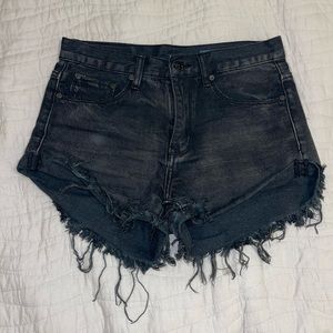 Denim CoLab Black Jean Shorts Size 26